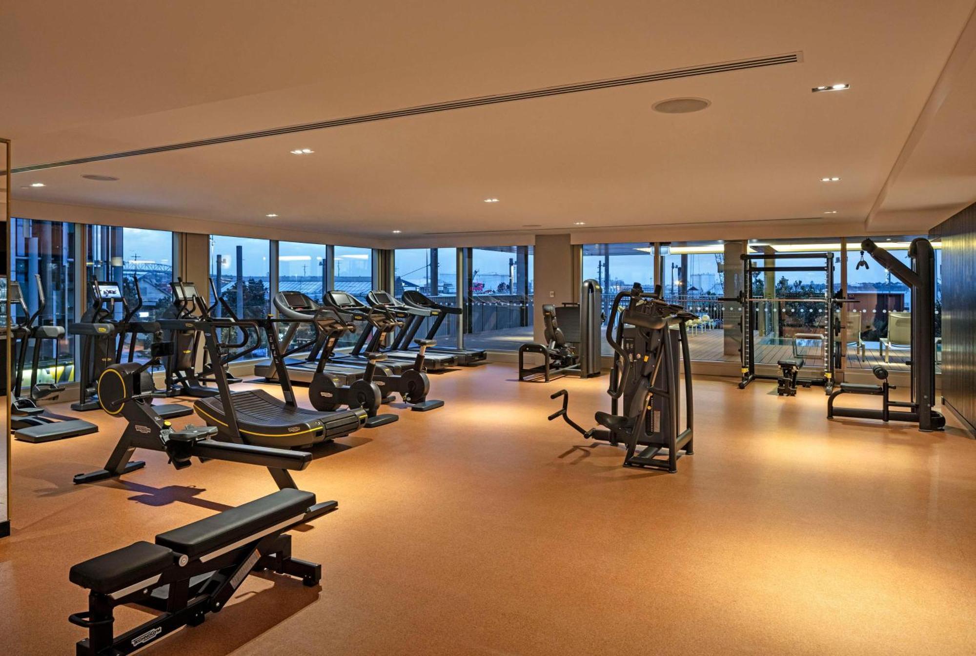 Park Hyatt Auckland Otel Dış mekan fotoğraf The gym at the hotel